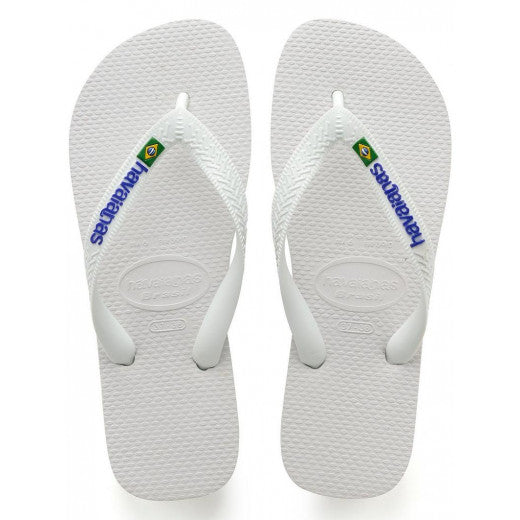 Havaianas - BRASIL Logo Logo White Havaianas - BRASIL Logo Logo White