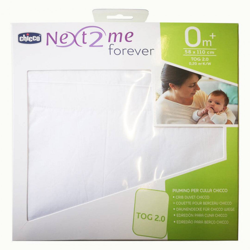 Chicco - DUVET FOR NEXT2ME FOREVER CRIB WHITE - BambiniJO | Buy Online | Jordan