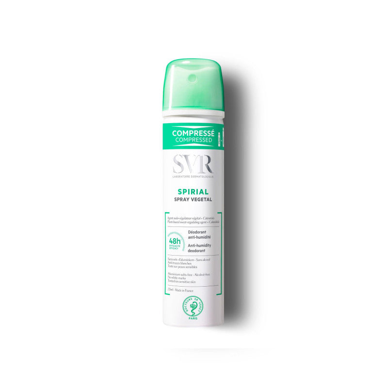 SVR - SPIRIAL Plant Spray Deodorant Anti-Perspirant 75ml SVR - SPIRIAL Plant Spray Deodorant Anti-Perspirant 75ml