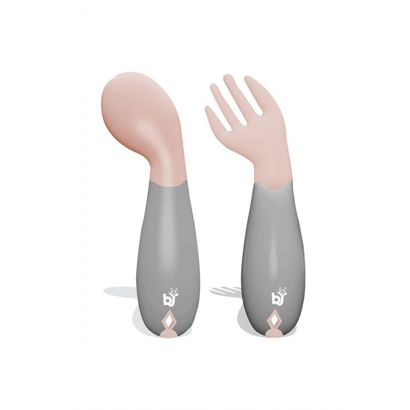 Babyjem - Easy Grip Angled Cutlery Set Babyjem - Easy Grip Angled Cutlery Set