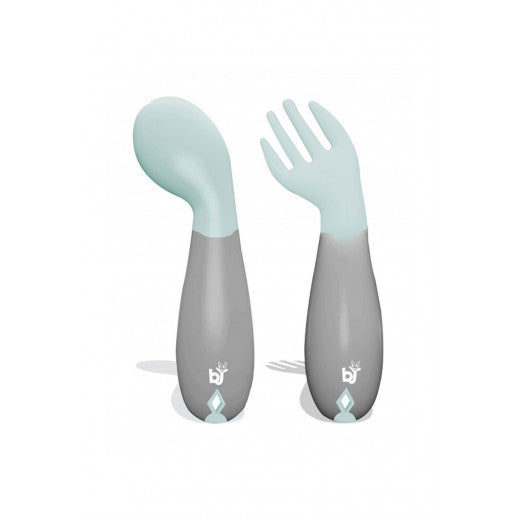 Babyjem - Easy Grip Angled Cutlery Set Babyjem - Easy Grip Angled Cutlery Set