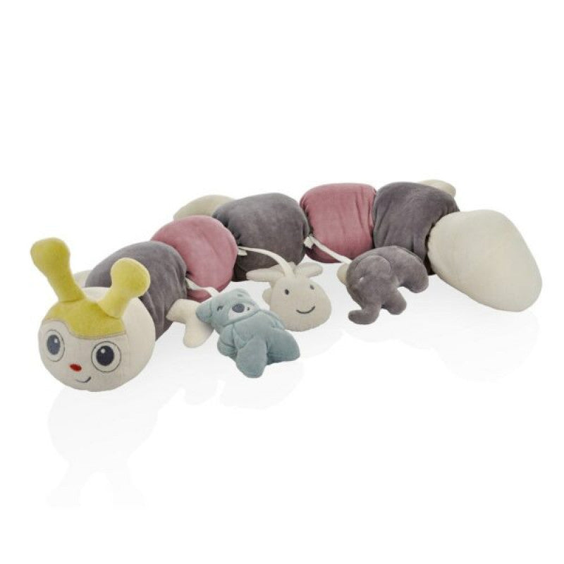 BabyJem - Catterpillar Toy Pillow - Pink BabyJem - Catterpillar Toy Pillow - Pink