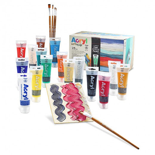 Set Of Acrylic Paints Set Of Acrylic Paints