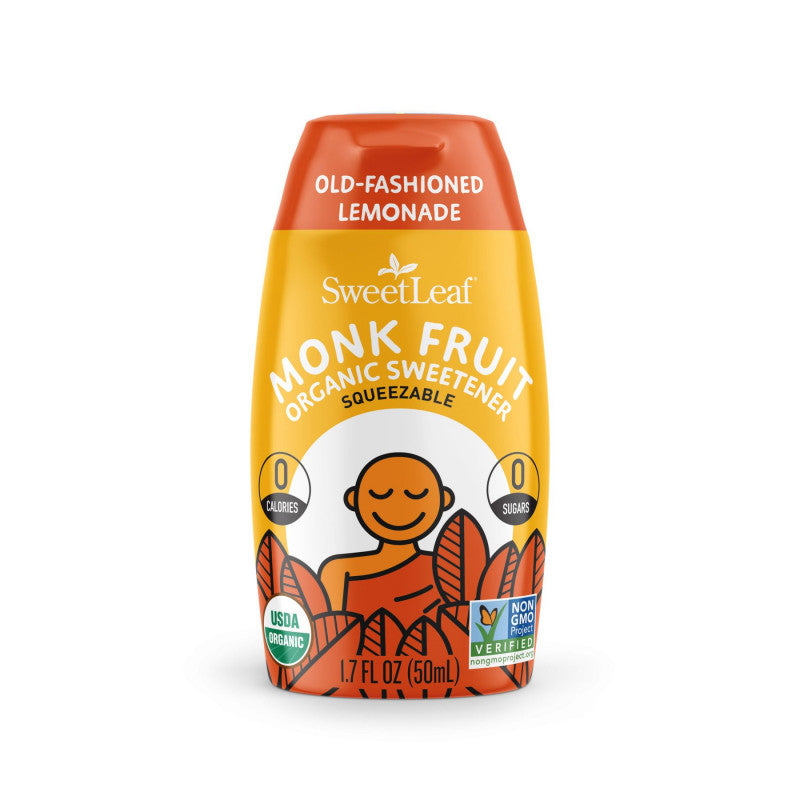 Organic Monk Fruit Sweetener Old Fashioned Lemonade 50ml Organic Monk Fruit Sweetener Old Fashioned Lemonade 50ml
