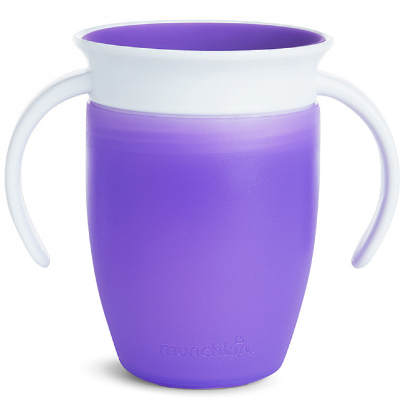 Munchkin Miracle 360 Cup with handles - 200ml - 7oz - 6M+ Munchkin Miracle 360 Cup with handles - 200ml - 7oz - 6M+