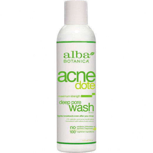Alba Botanica - Acne Dote Deep Pore Wash 177ml - BambiniJO | Buy Online | Jordan