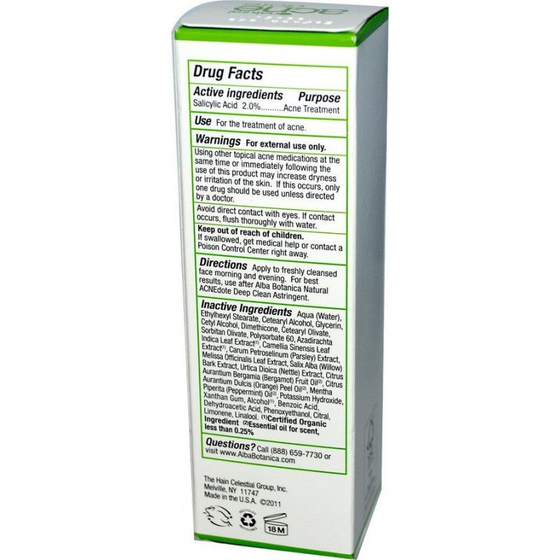 Alba Botanica - Acne dote Maximum Strength Oil Control Lotion - BambiniJO | Buy Online | Jordan