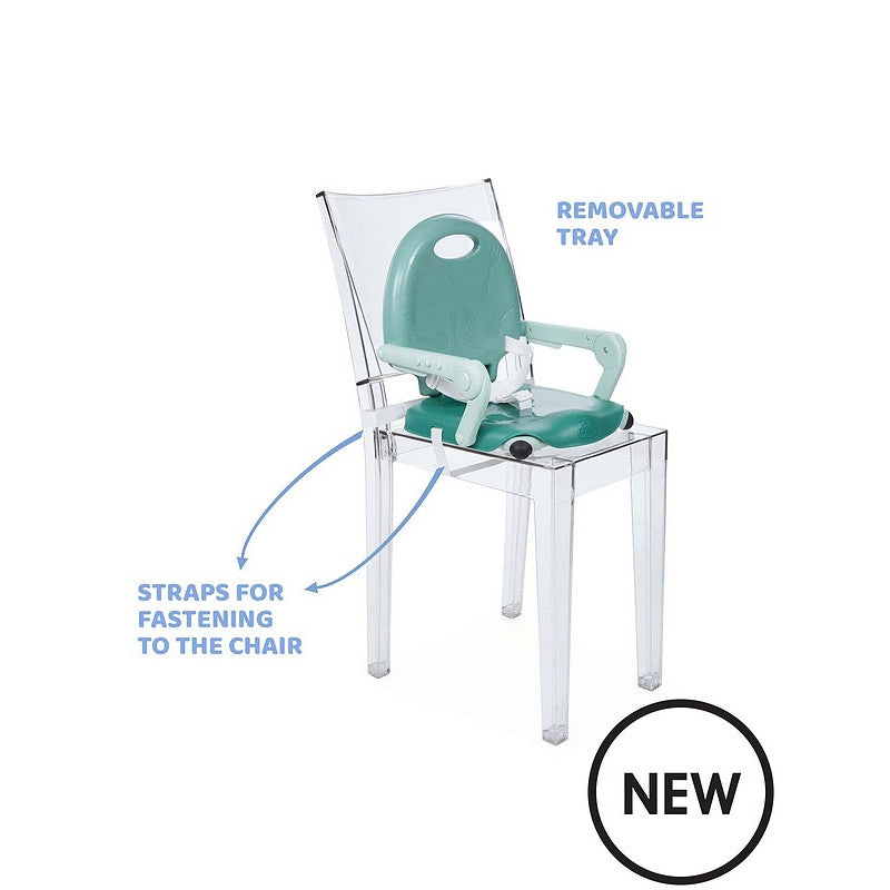Chicco BOOSTER SEAT POCKET SNACK SAGE Chicco BOOSTER SEAT POCKET SNACK SAGE