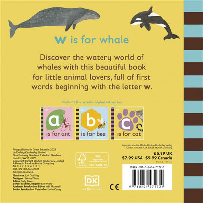 DK - W is for Whale - BambiniJO | Buy Online | Jordan