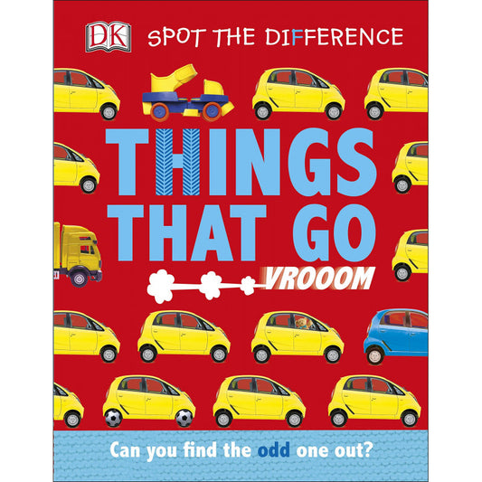 DK  - Spot the Difference Things That Go - BambiniJO | Buy Online | Jordan