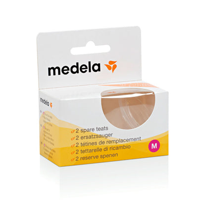 Medela - Spare teat M - Set of 2 - BambiniJO | Buy Online | Jordan