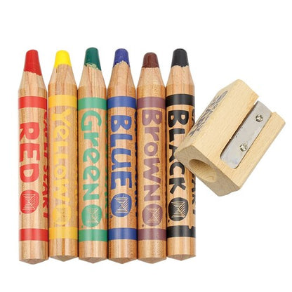 Micador - Early Start Woody Crayons - BambiniJO | Buy Online | Jordan