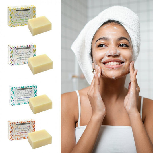 Amina's Organic Invigorate Soap, Cold Process Soap, 130g — BambiniJO Jordan