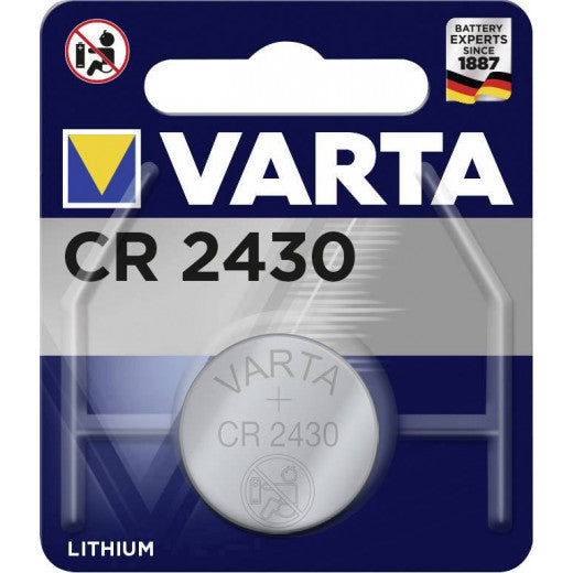 VARTA CR2430 Lithium Battery 3V 280mAh