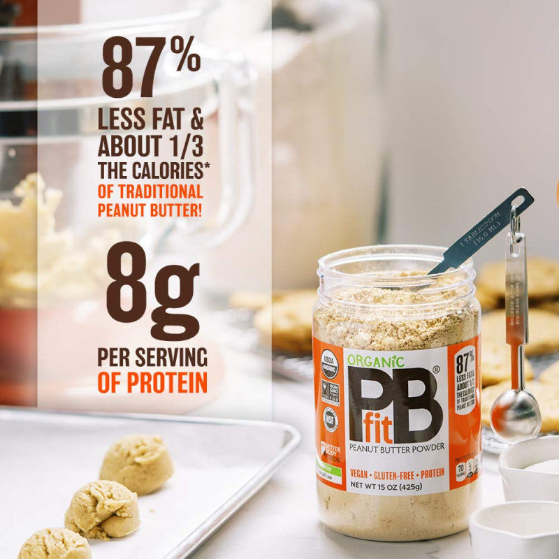 Organic Peanut Butter Powder - 425g Gluten Free Organic Peanut Butter Powder - 425g Gluten Free