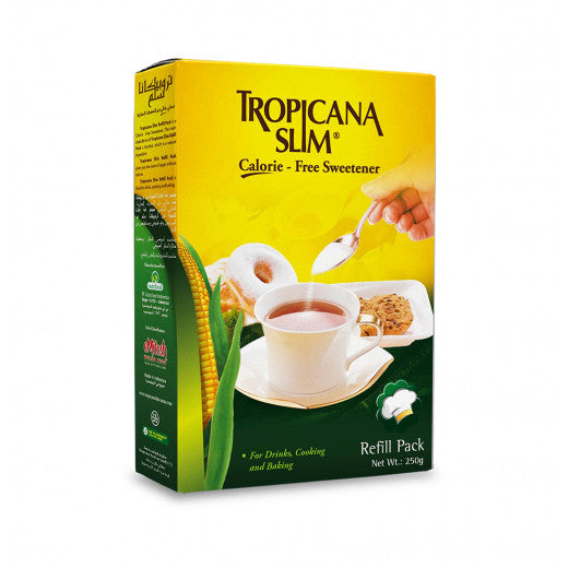 Tropicana Slim Stevia Refill Pack Sweetener 250g Tropicana Slim Stevia Refill Pack Sweetener 250g