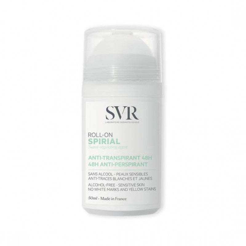 SVR - SPIRIAL ROLL ON DEODORANT | 48 HOUR PROTECTION | 50ml SVR - SPIRIAL ROLL ON DEODORANT | 48 HOUR PROTECTION | 50ml