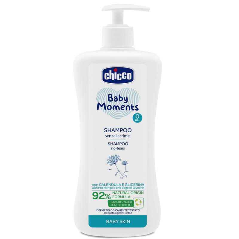 Chicco Baby Moments No-Tears Bath Shampoo 500 ml - BambiniJO | Buy Online | Jordan