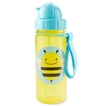 Zoo Straw Bottle Brooklyn - Bee - 384.5ml - BambiniJO