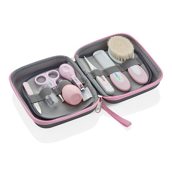 BabyJem - Baby Grooming Set - 9pcs - Pink BabyJem - Baby Grooming Set - 9pcs - Pink