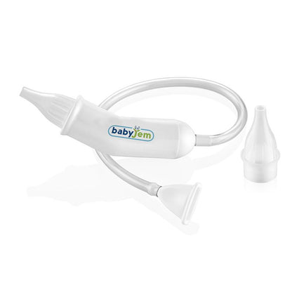 BabyJem - Nasal Aspirator - White - BambiniJO | Buy Online | Jordan