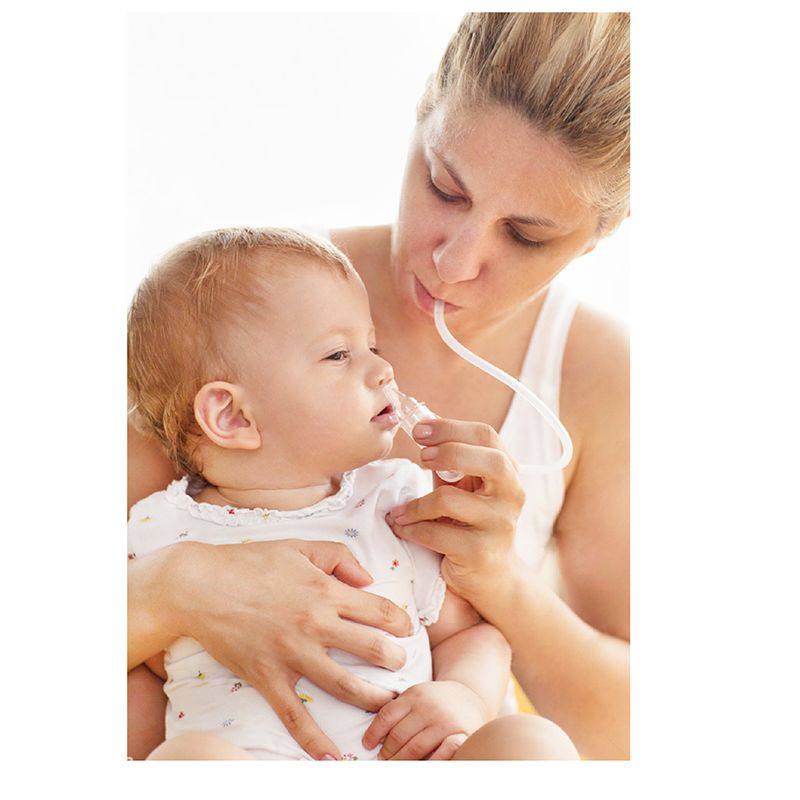 BabyJem - Nasal Aspirator - White - BambiniJO | Buy Online | Jordan