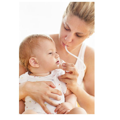 BabyJem - Nasal Aspirator - White - BambiniJO | Buy Online | Jordan