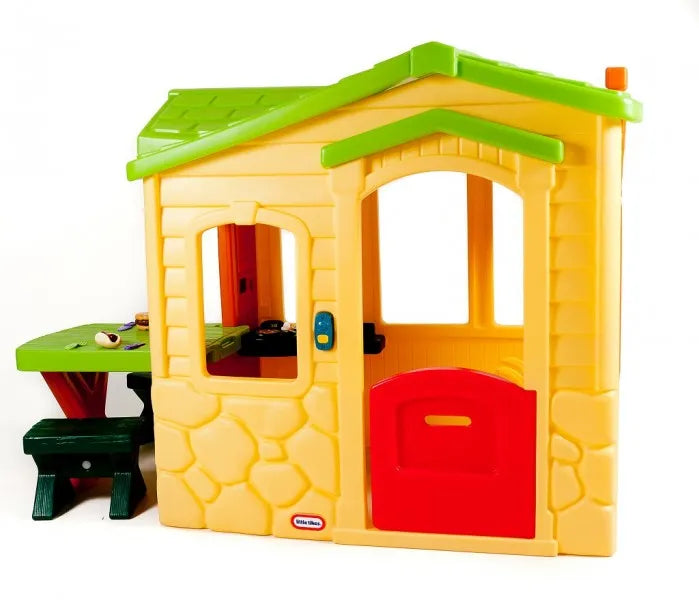 Little Tikes - Picnic on the Patio Playhouse - Natural Color Little Tikes - Picnic on the Patio Playhouse - Natural Color