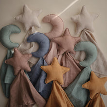 Load image into Gallery viewer, MUSHIE - Star Lovey Organic Blanket - Natural - BambiniJO | Buy Online | Jordan