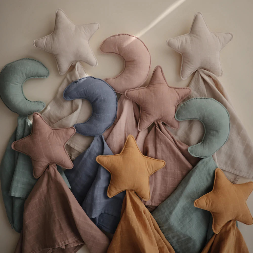 MUSHIE - Star Lovey Organic Blanket - Fall Yellow - BambiniJO | Buy Online | Jordan
