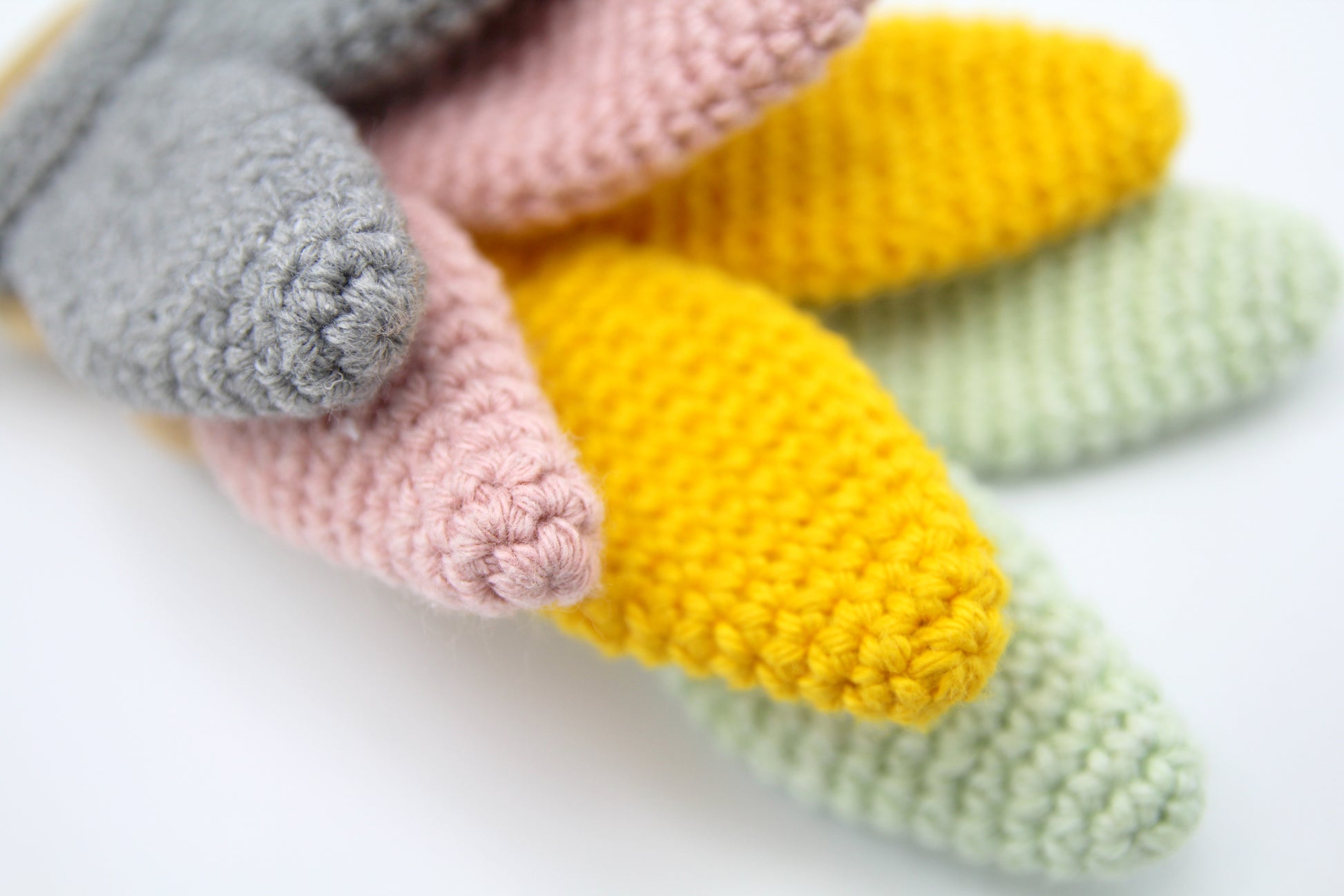 BabyJem - Knitted Cotton & Wooden Ring Teether BabyJem - Knitted Cotton & Wooden Ring Teether