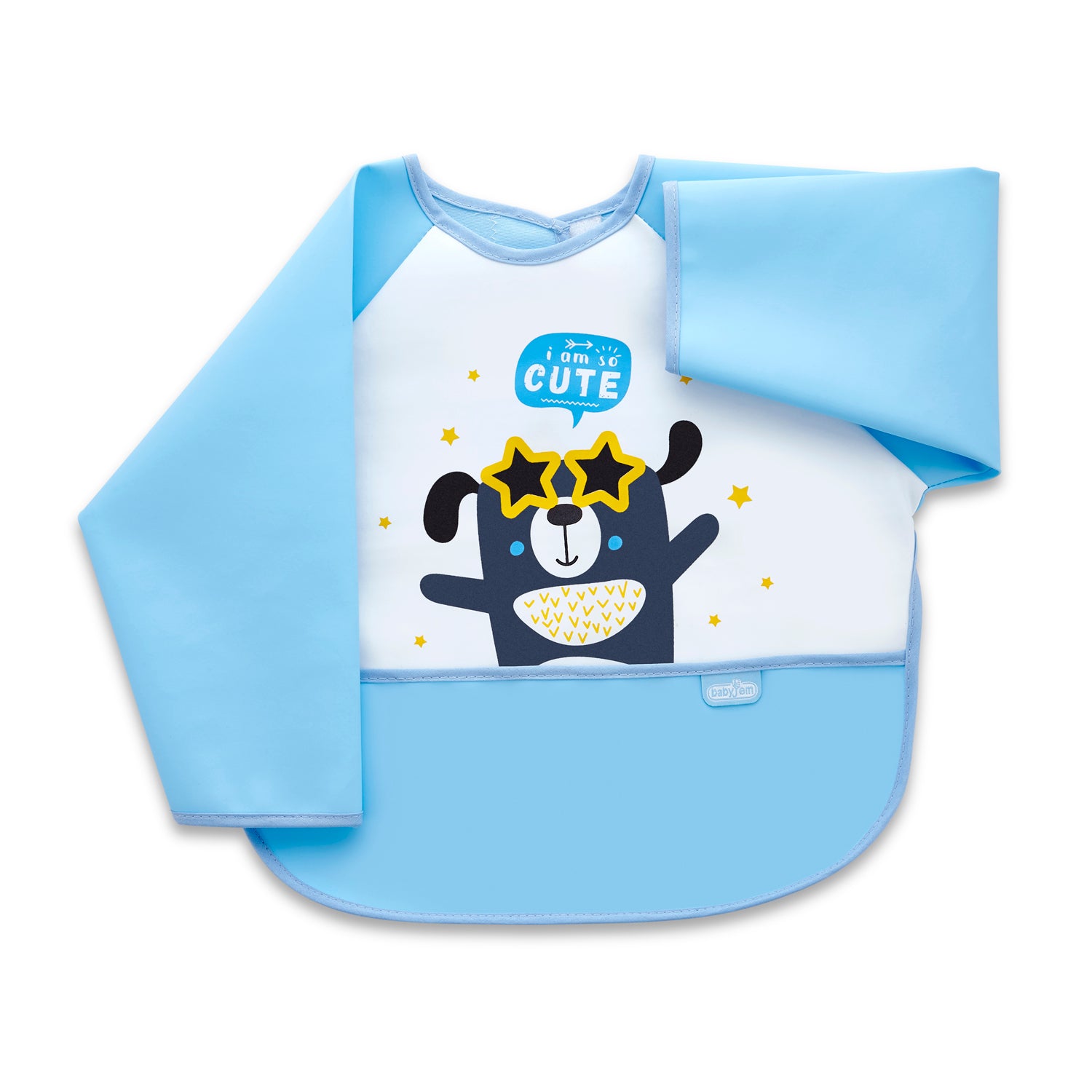 BabyJem -Poly Bib Long Sleeves / Activity Apron - 4 Colors BabyJem -Poly Bib Long Sleeves / Activity Apron - 4 Colors