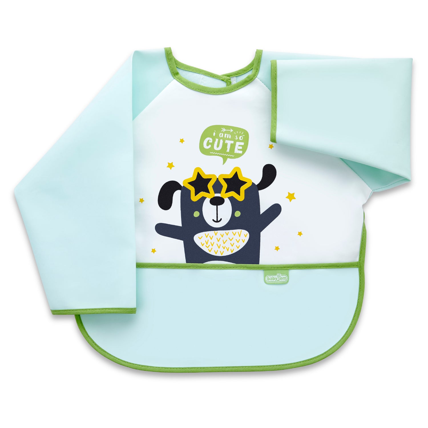 BabyJem -Poly Bib Long Sleeves / Activity Apron - 4 Colors BabyJem -Poly Bib Long Sleeves / Activity Apron - 4 Colors