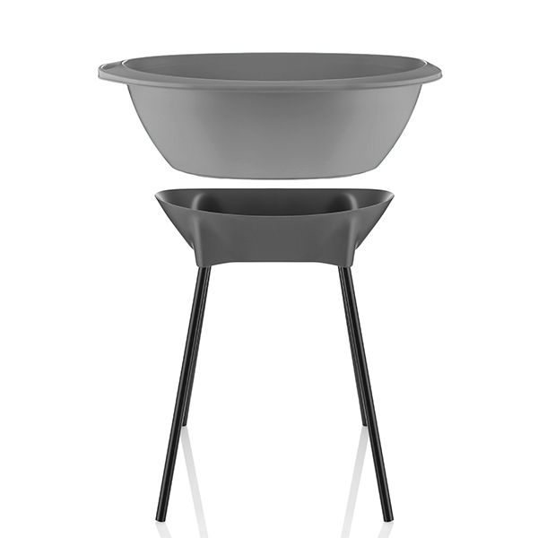 BabyJem - Bath Tub Set Elegant - Grey BabyJem - Bath Tub Set Elegant - Grey