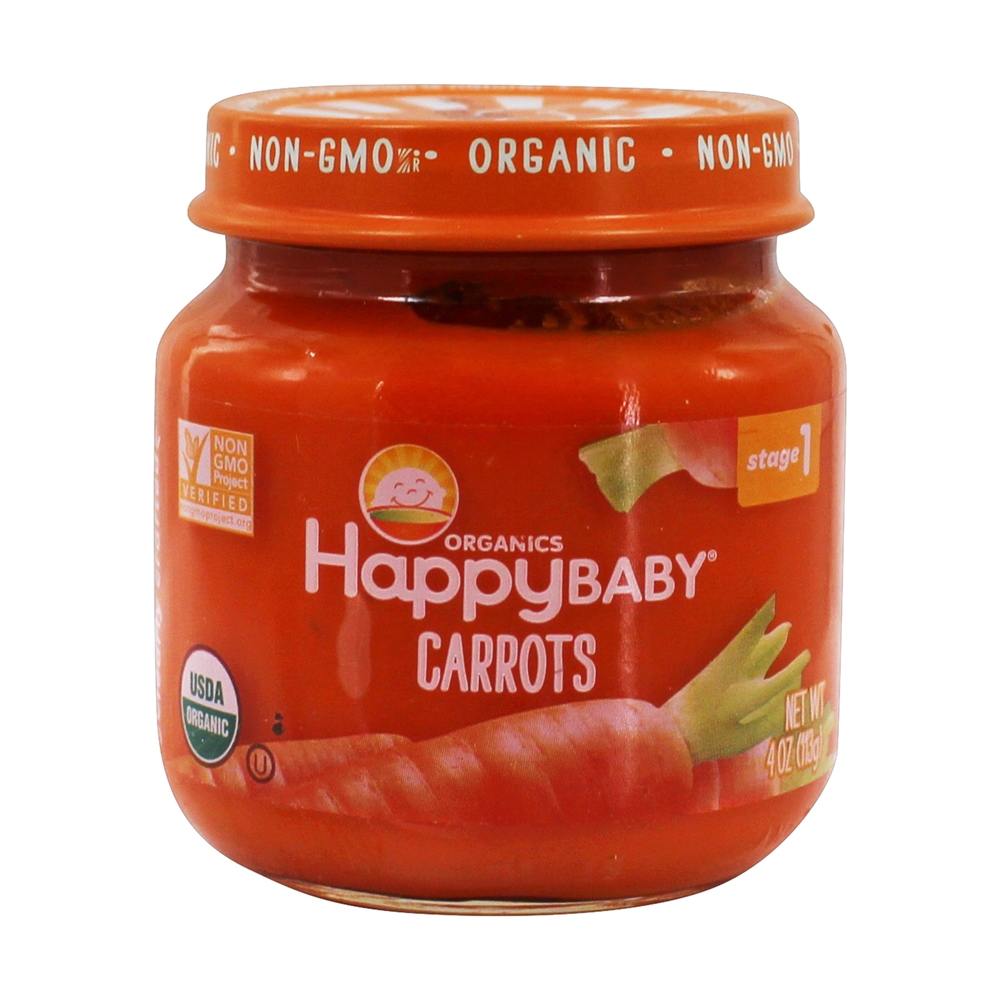 Organic Clearly Crafted Carrots Puree 113g -  4 Months + - BambiniJO