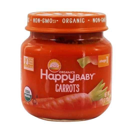 Organic Clearly Crafted Carrots Puree 113g -  4 Months + - BambiniJO