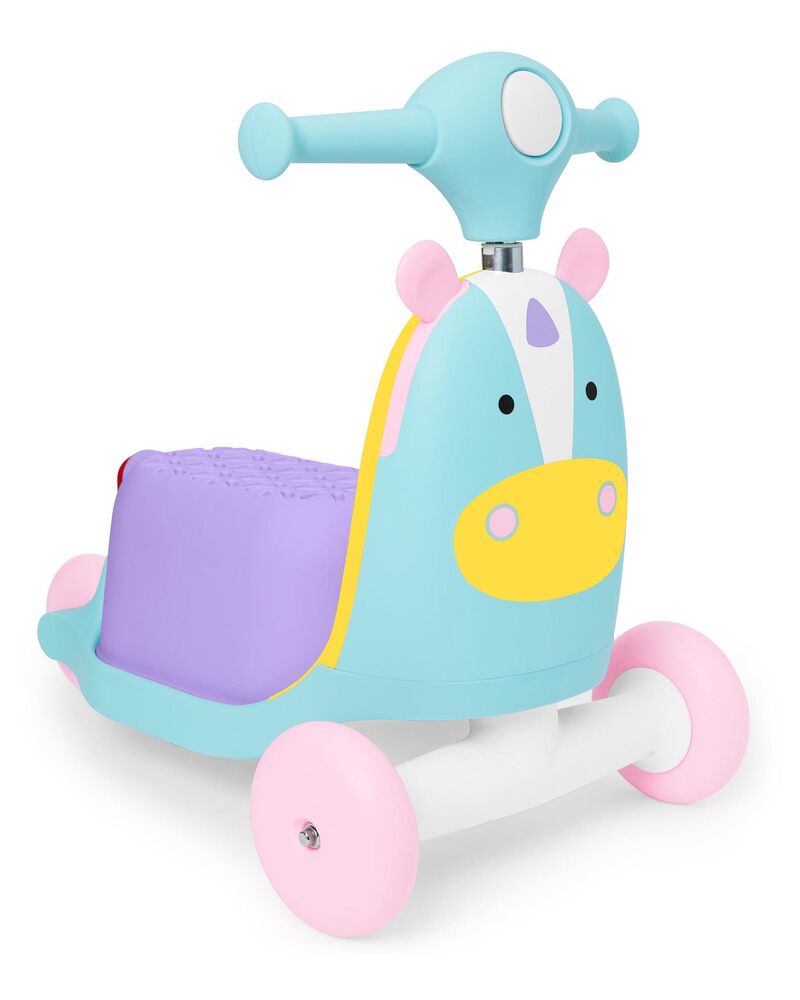 Zoo 3 in 1 Ride On Toy - Unicorn Zoo 3 in 1 Ride On Toy - Unicorn
