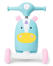 Load image into Gallery viewer, Zoo 3 in 1 Ride On Toy - Unicorn - BambiniJO