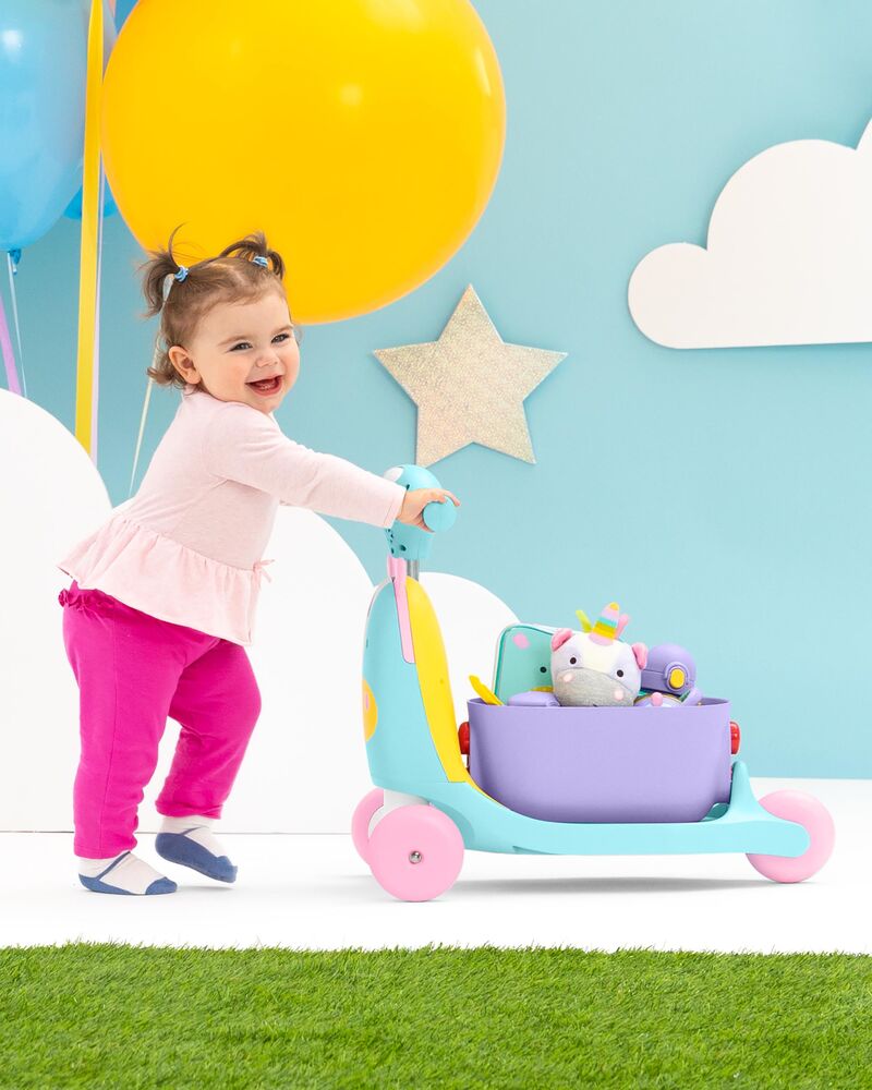 Zoo 3 in 1 Ride On Toy - Unicorn Zoo 3 in 1 Ride On Toy - Unicorn
