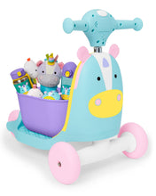 Load image into Gallery viewer, Zoo 3 in 1 Ride On Toy - Unicorn - BambiniJO