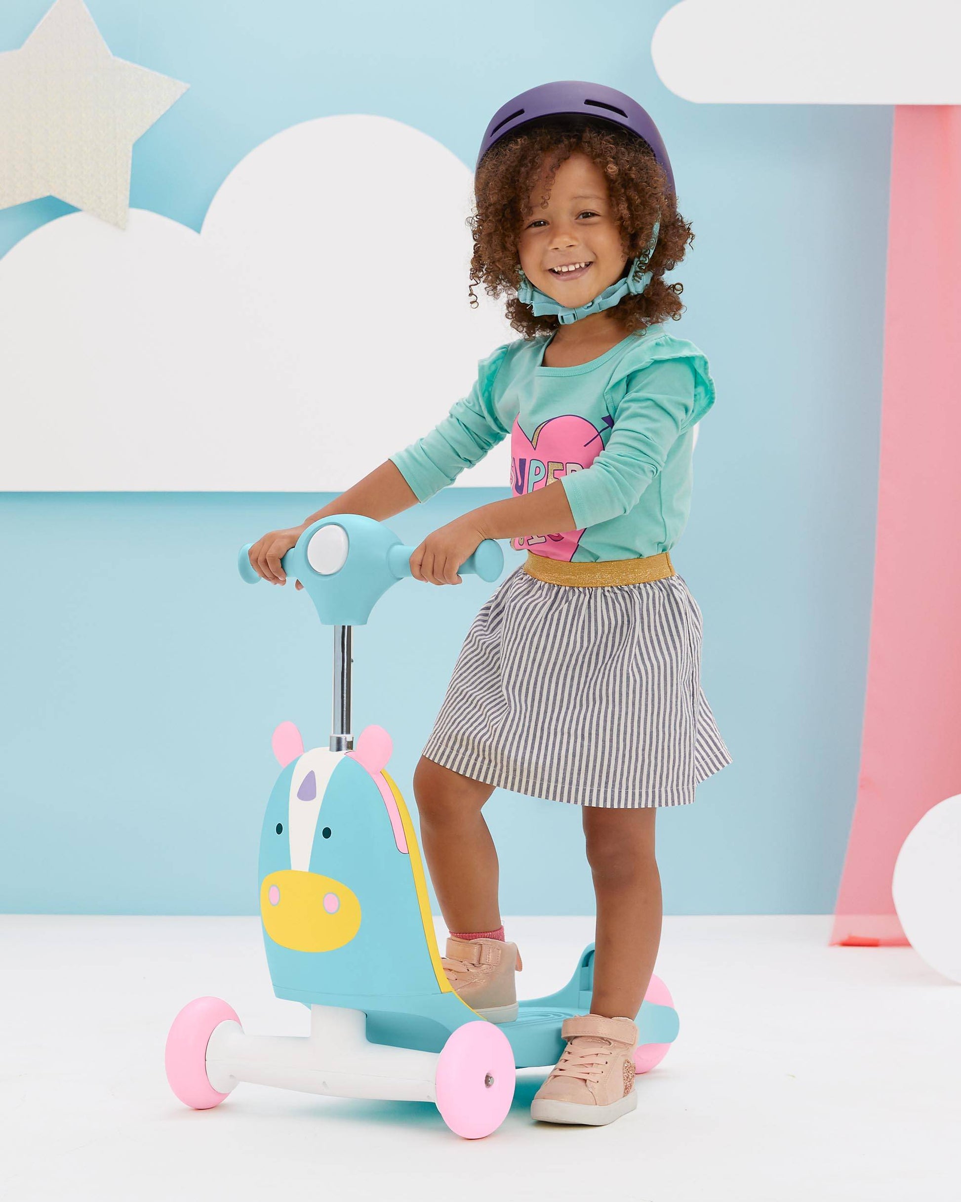 Zoo 3 in 1 Ride On Toy - Unicorn Zoo 3 in 1 Ride On Toy - Unicorn