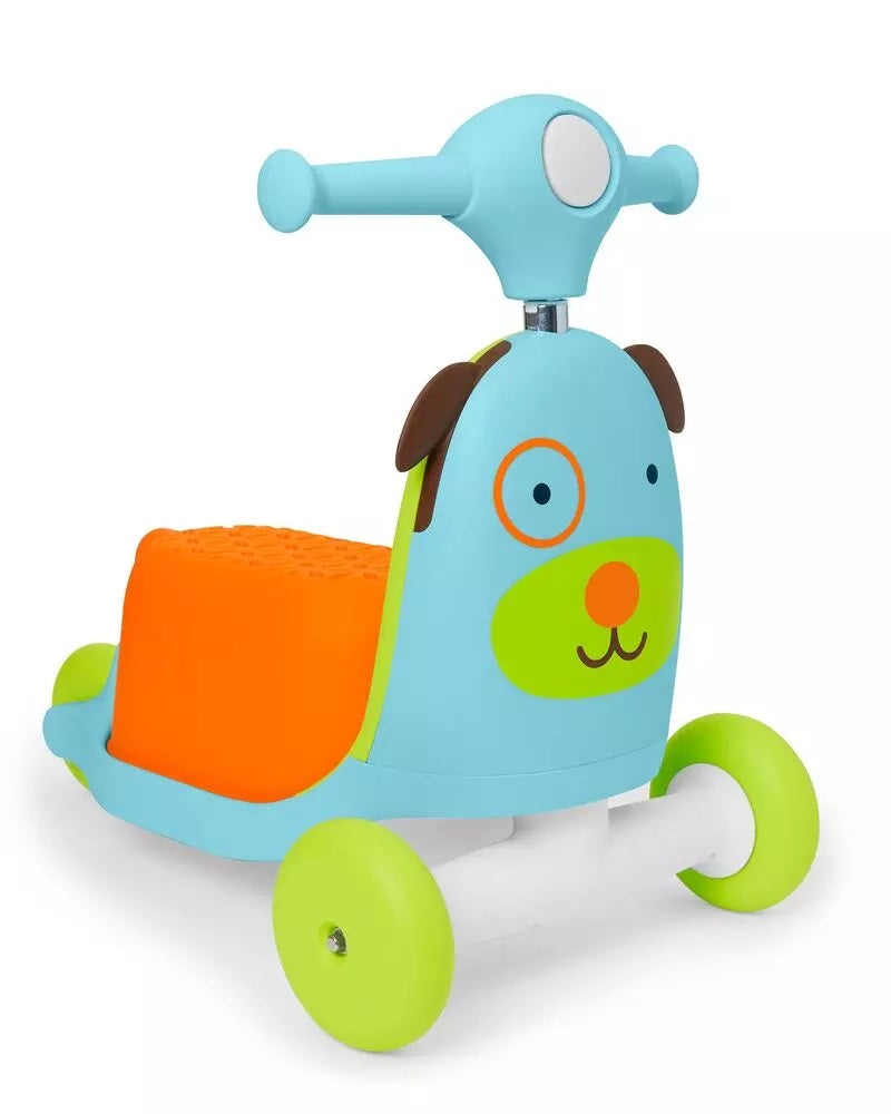 Zoo 3 in 1 Ride On Toy - Dog Zoo 3 in 1 Ride On Toy - Dog