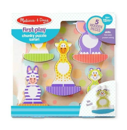 Melissa & Doug First Play - SAFARI CHUNKY PUZZLE Melissa & Doug First Play - SAFARI CHUNKY PUZZLE