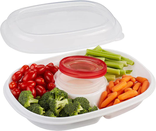 Rubbermaid® - Dedicated Storage Party Platter, 2.3 L