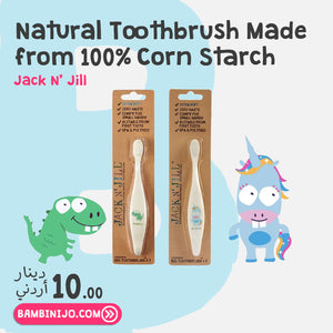 Jack N' Jill - Unicorn Bio Toothbrush Stage 1 - BambiniJO