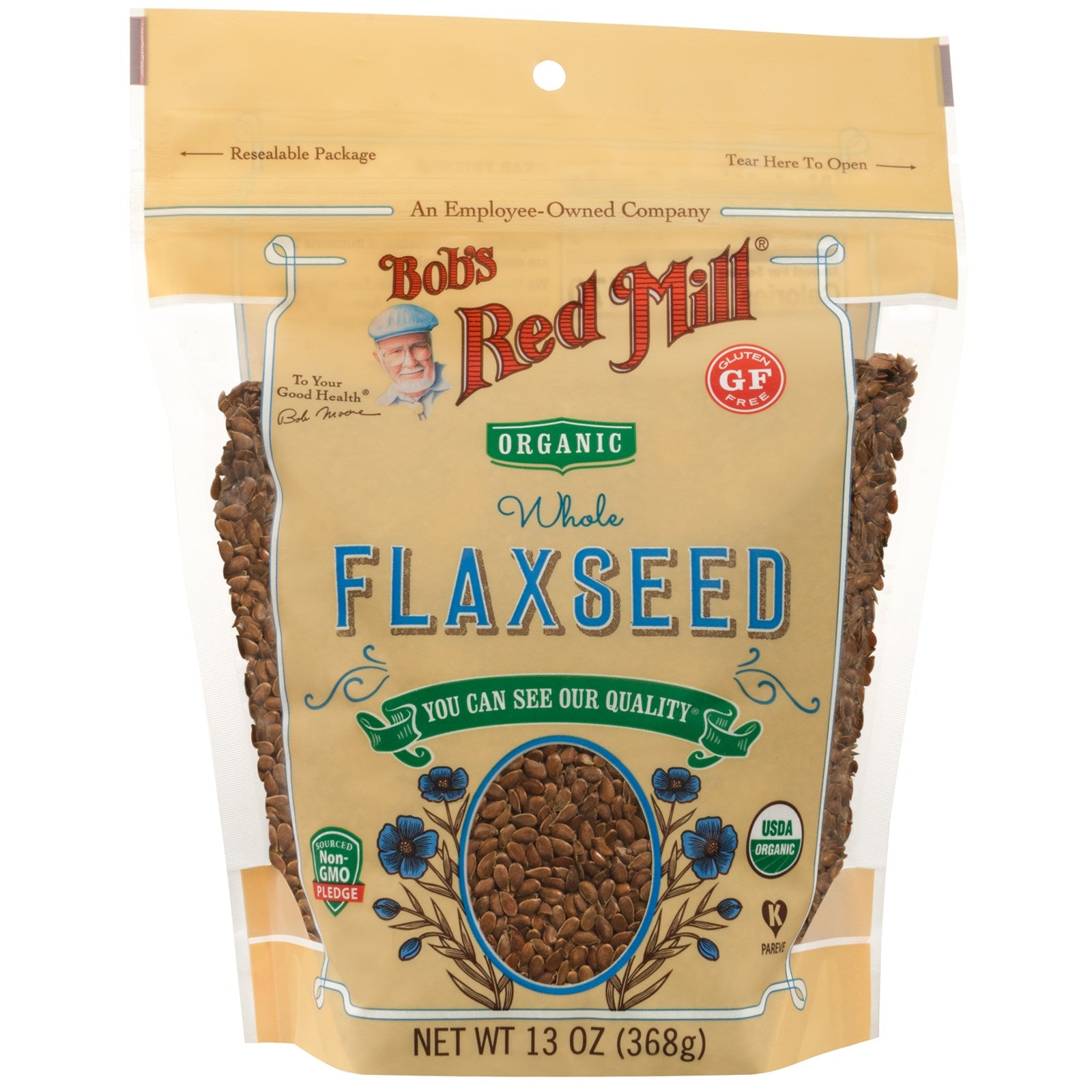 Organic Whole Flaxseed 368g Organic Whole Flaxseed 368g