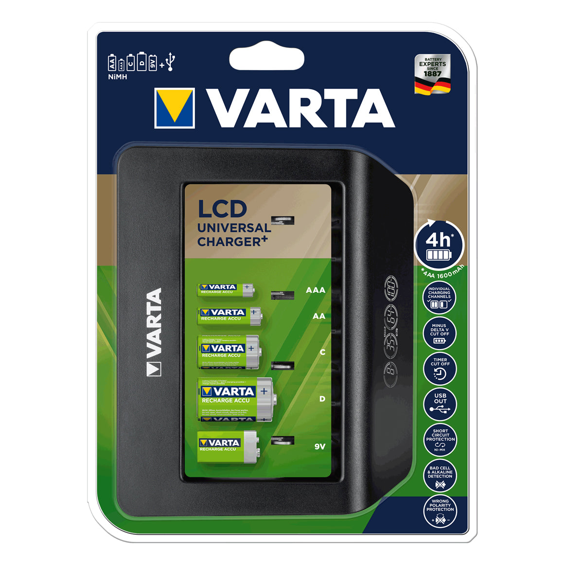 VARTA LCD Universal Charger VARTA LCD Universal Charger