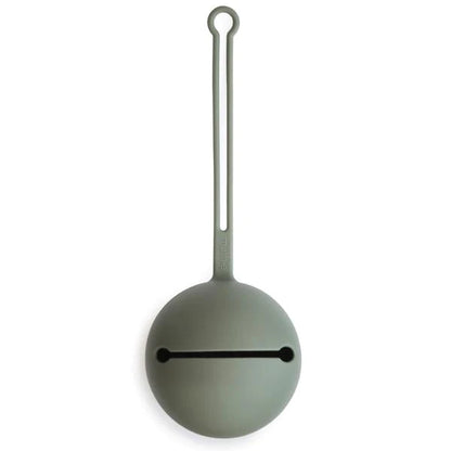 MUSHIE - Silicone Pacifier Case - Dried Thyme - BambiniJO | Buy Online | Jordan