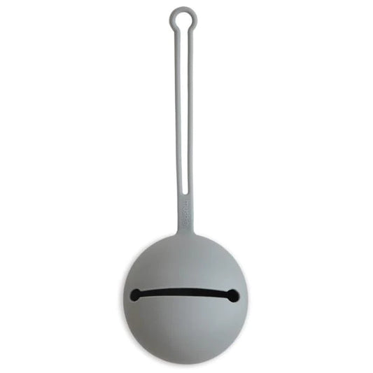 MUSHIE - Silicone Pacifier Case - Stone - BambiniJO | Buy Online | Jordan