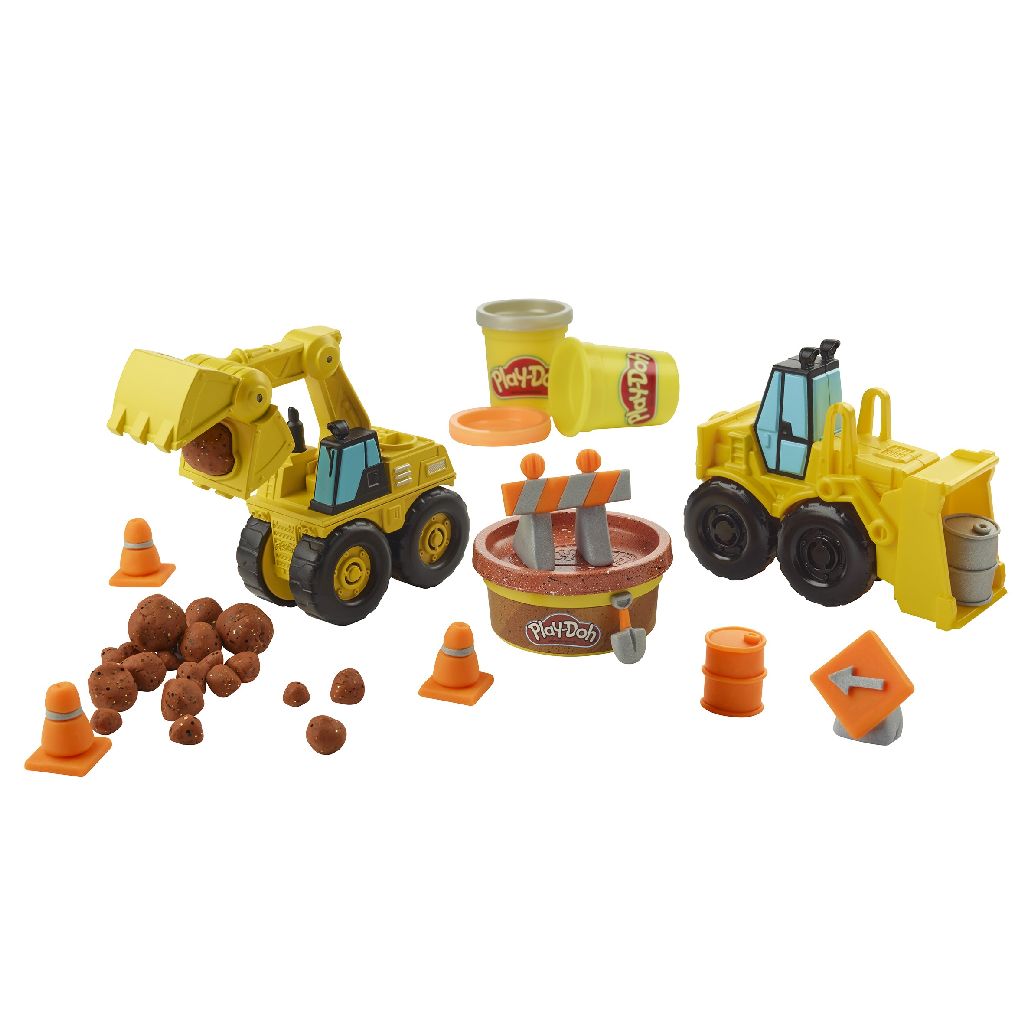 Play-Doh WHEELS EXCAVATOR AND LOADER - BambiniJO | Buy Online | Jordan